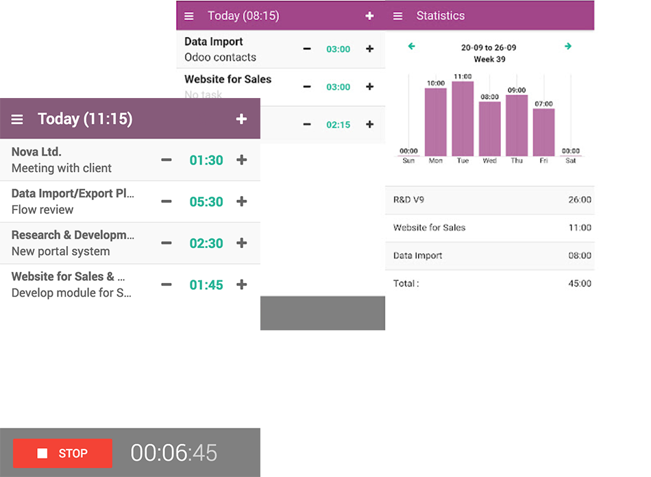 Odoo Project Module | Midis